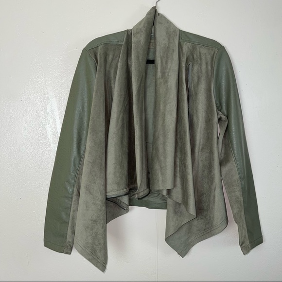 Blank NYC olive green jacket womens size large - Picture 3 of 10